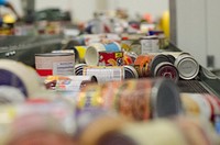 Sorting operations at Capitol Area Food Bank in Washington, D.C. on March 30, 2016.