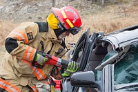 Mass Casualty Incident Training, Mammoth Hot Springs, EMS staff participate in a training exercise by Neal Herbert. Original public domain image from Flickr