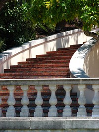 Hearst Castle staircase.