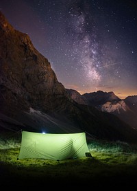 Beautiful camping destination. Free public domain CC0 photo.