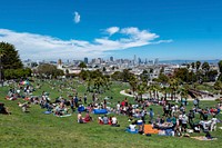 Picnic in the park. Free public domain CC0 photo.