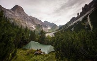 Beautiful camping destination. Free public domain CC0 photo.