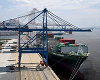 Port of Baltimore welcomes first container 'megaship' via new Panama Canal