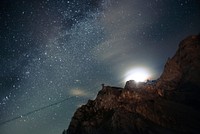 Milky way background. Free public domain CC0 image.