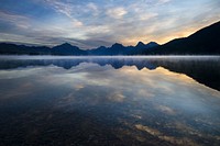 Lake McDonald- Witching Hour. Original public domain image from Flickr