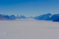 Part of McMurdo Sound, Antarctic Seen by Secretary Kerry During a Helicopter Tour.