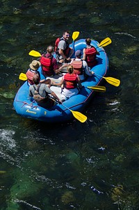 River recreation on the "Wild and Scenic" north Umpqua River