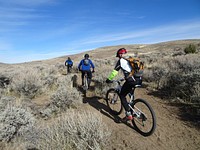 The Bald Mountain Trail system is located on the eastern end of low ridge (1,000 feet of vertical) that extends from the foothills of Diamond Mountain east out into the northwest end of Honey Lake Valley just 15 miles east of Susanville, California.