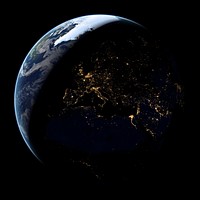 Planet Earth, world image. Free public domain CC0 photo