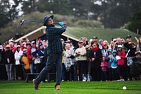 Bill Murray at Pebble Beach 3-M Celebrity Challenge.