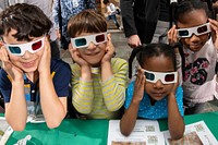 Take Our Daughters and Sons to Work Day, at the U.S. Department of Agriculture (USDA) headquarters Whitten Building in Washington, D.C., on April 25, 2019, is an educational program where parents are encouraged to bring their children to work.