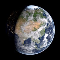 Planet Earth, world image. Free public domain CC0 photo