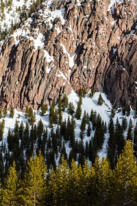 Tuff Cliff. Original public domain image from Flickr