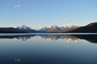 Lake McDonald. Original public domain image from Flickr