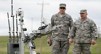 28th Bomb Wing (BW) 28th Mission Support Group (MSG) 28th Civil Engineering Squadron (CES), Explosive Ordinance Disposal (EOD) Flight Section Superintendent Technical Sergeant Kurt Abrahamson, at Ellsworth Air Force Base, SD, on May 18, 2017.