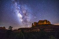 Milky Way over Cathedral Rock