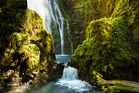 Susan creek falls in Oregon. Free public domain CC0 image.