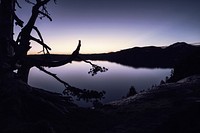 Sunrise, Crater Lake, Oregon.