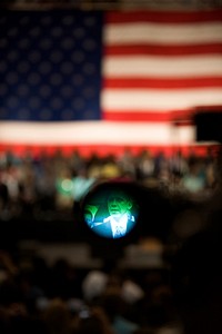 President Barack Obama speaks about credit-card reform during a town hall style meeting in Rio Rancho, New Mexico, May 14, 2009.