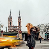 Downtown Vienna, Austria. Free public domain CC0 photo.