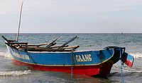 Fishing boat Philippines. Original public domain image from Flickr