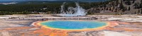 Grand Prismatic Spring Panorama. Original public domain image from Flickr