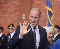 Prince William visiting Wallasey, UK - 14 September 2017