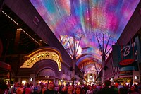 The Fremont Street Experience.