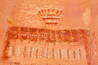 Great Gallery DetailRock paintings at the Great Gallery in Horseshoe Canyon Credit: NPS/Neal Herbert. Original public domain image from Flickr