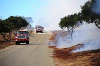 Army Prescribed Burn on Fort Ord