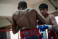 SSG Gulley's Boxing MatchSSG Corey Gulley competed in a professional boxing match on October 28, 2017 in Pocheon, South Korea. He is from Company C, 1-8CAV, 2ABCT, 1CD. Original public domain image from Flickr