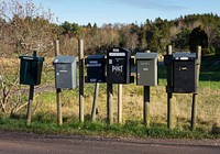 Mail boxes in Gåseberg
