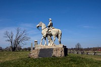 Monument at Gettysburg.