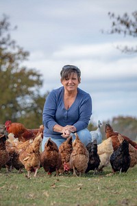 Native American farmer and retired teacher Jerri Parker grew up on in agriculture, but now she operates her diversified farm in Cromwell, Oklahoma.