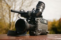 Video camera. Free public domain CC0 image.