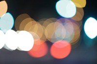 Bokeh at night background. Free public domain CC0 photo.