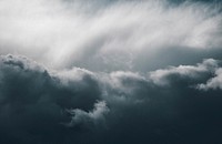 Cloudy sky with sunlight. Free public domain CC0 photo.