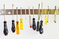 Screwdrivers, household tools. Free public domain CC0 photo.