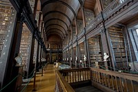 Large library. Free public domain CC0 photo.