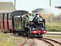 Steam train. Free public domain CC0 photo.