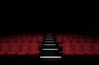 Free theater seat image, public domain design CC0 photo.