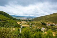 Valley scenery landscape in China background. Free public domain CC0 image.