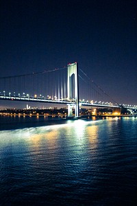 Verrazzo-Narrows Bridge, NYC, New York. Free public domain CC0 photo.