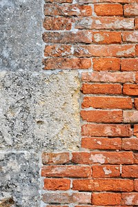 Brick wall texture. Free public domain CC0 photo.