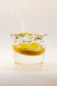 Glass of water. Free public domain CC0 image.