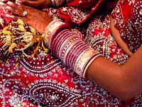 Traditional Indian wedding. Free public domain CC0 photo.