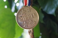 Winner gold medal. Free public domain CC0 photo.