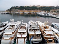 Yachts docking at marina. Free public domain CC0 photo.