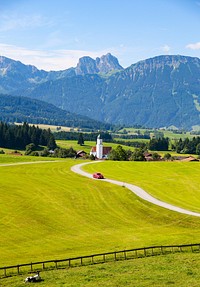 Church in Eisenberg. Free public domain CC0 image.