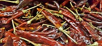 Dried red chili. Free public domain CC0 photo